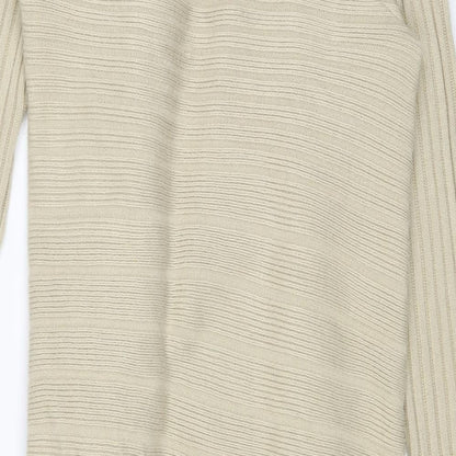Casual Club Womens Beige   Shrug Jumper Size M