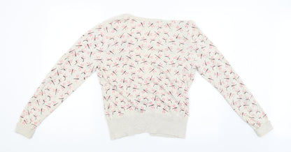 F&F Womens Beige   Cape Jumper Size 14