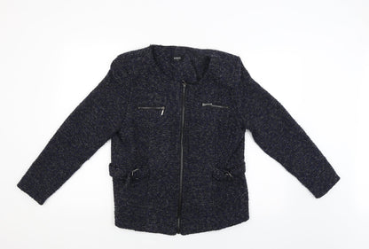 Klass Womens Blue   Jacket  Size 14