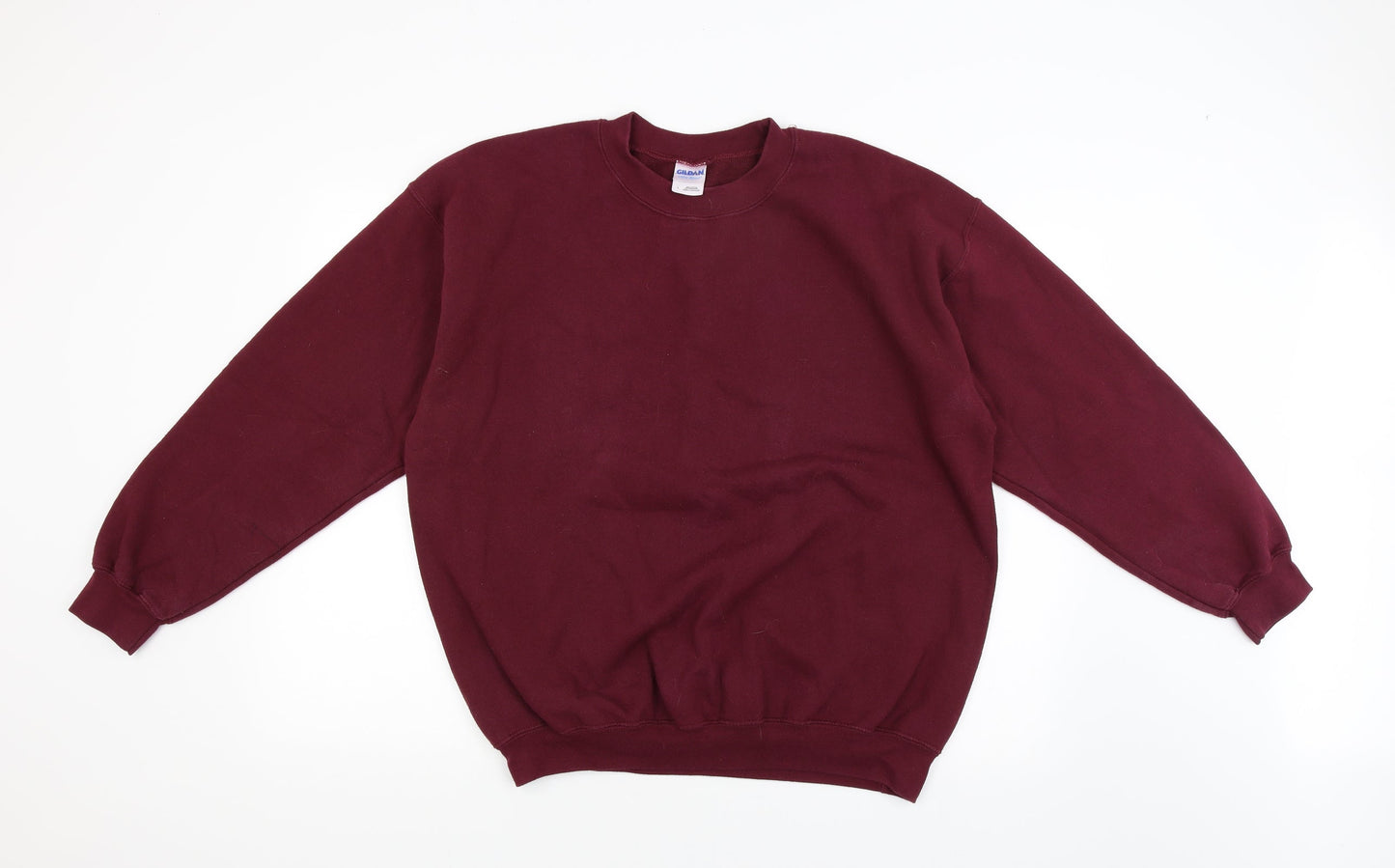 Gildan Mens Red   Pullover Jumper Size L