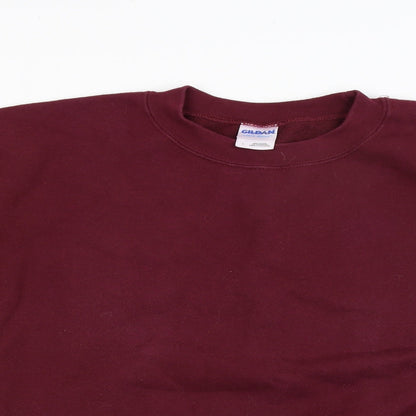 Gildan Mens Red   Pullover Jumper Size L