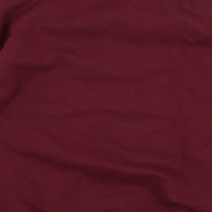 Gildan Mens Red   Pullover Jumper Size L