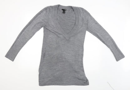 H&M Womens Grey   Pullover Jumper Size 12