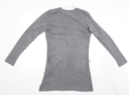 H&M Womens Grey   Pullover Jumper Size 12