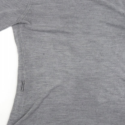 H&M Womens Grey   Pullover Jumper Size 12