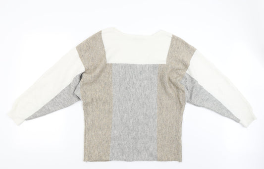 George Mens Grey   Pullover Jumper Size M