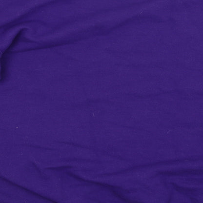 Gildan Mens Purple   Pullover Jumper Size L