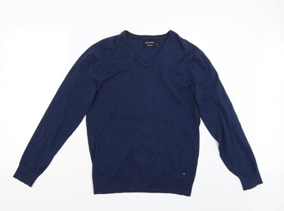 Greenwoods Mens Blue   Pullover Jumper Size S