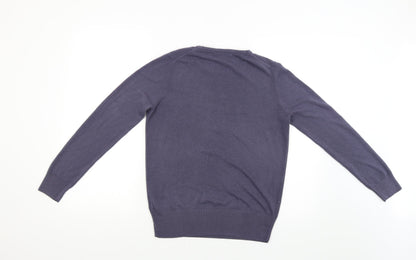 Marks & Spencer Womens Purple   Pullover Jumper Size 10