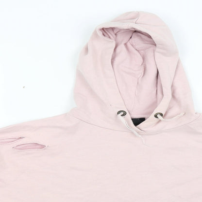 New Look Girls Pink   Pullover Hoodie Size 15 Years