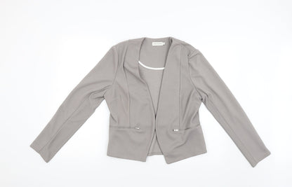 Womens UK Size 14 Paraphrase Grey Jacket