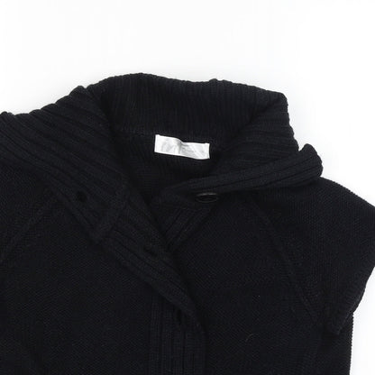 Internacionale Womens Black   Cardigan Jumper Size 14