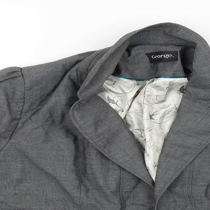 George Womens Grey   Jacket Blazer Size 16