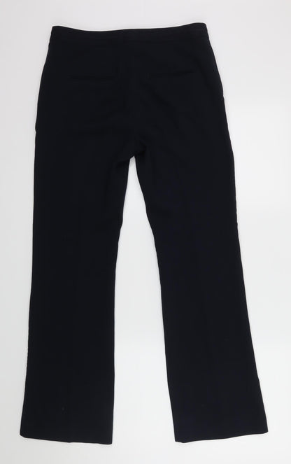 Womens UK Size 10 NEXT Regular Fit Dress Pants Blue Trousers