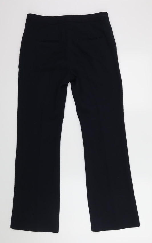 Womens UK Size 10 NEXT Regular Fit Dress Pants Blue Trousers