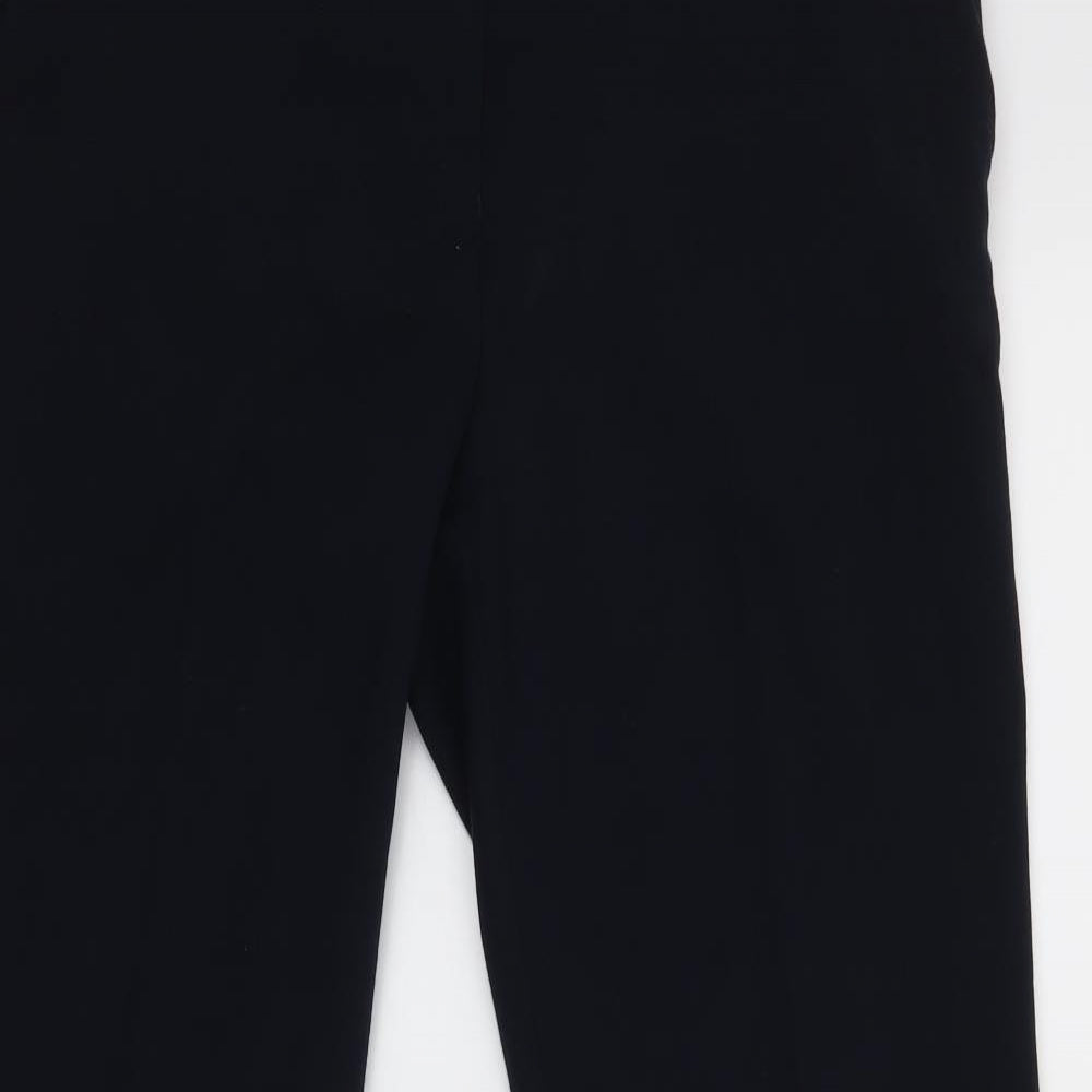 Womens UK Size 10 NEXT Regular Fit Dress Pants Blue Trousers