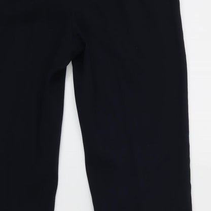 Womens UK Size 10 NEXT Regular Fit Dress Pants Blue Trousers
