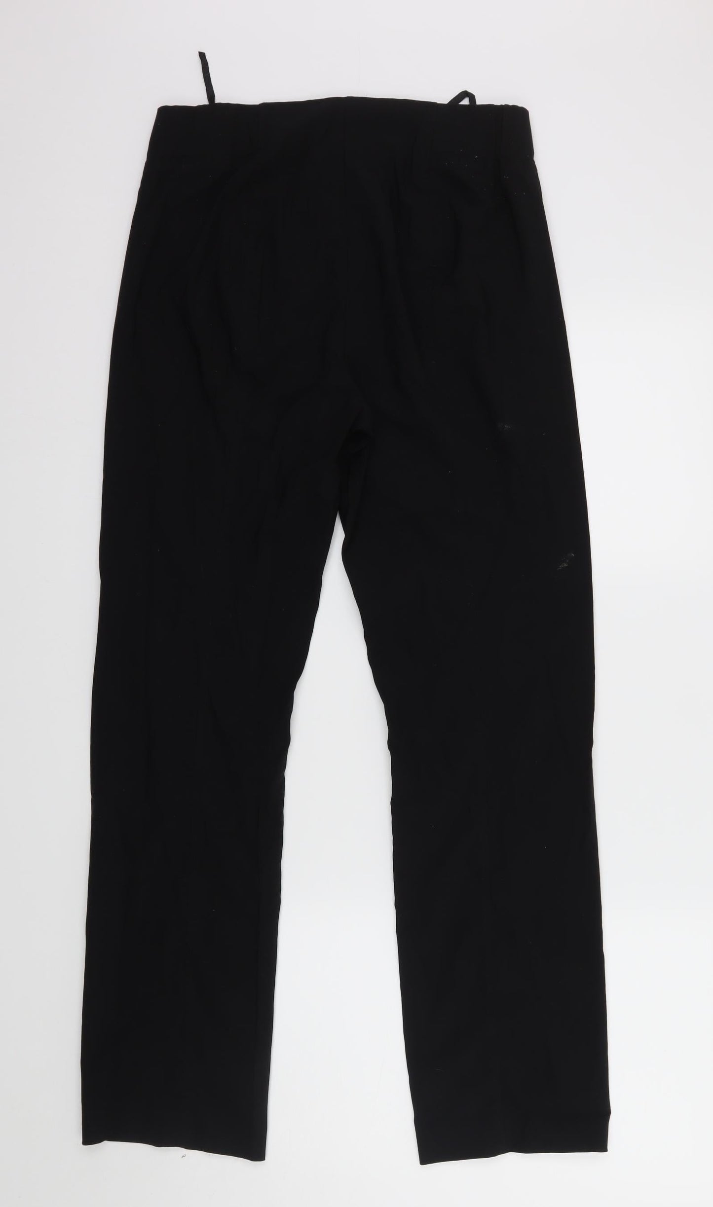 Womens UK Size 16 BPC Regular Fit Dress Pants Black Trousers