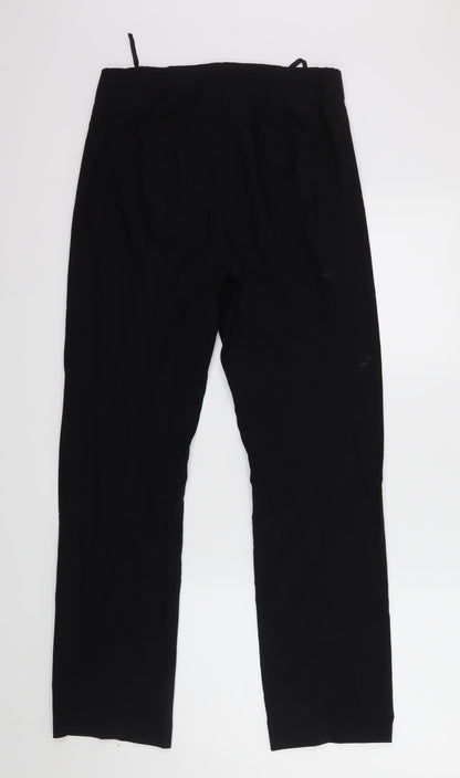Womens UK Size 16 BPC Regular Fit Dress Pants Black Trousers