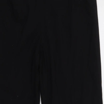 Womens UK Size 16 BPC Regular Fit Dress Pants Black Trousers