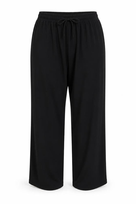 Womens UK Size 14 Mia Moda Regular Fit Dress Pants Black Trousers