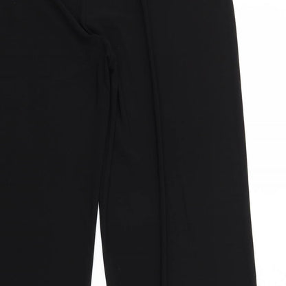 Mia Moda Womens Black   Dress Pants Trousers Size 14 L30 in