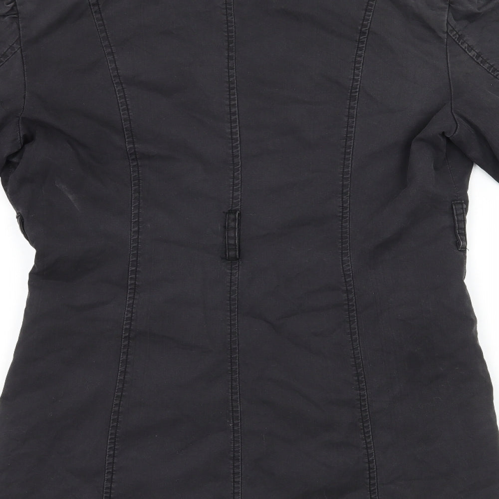 RCC Fashion Womens Black   Jacket Coatigan Size L