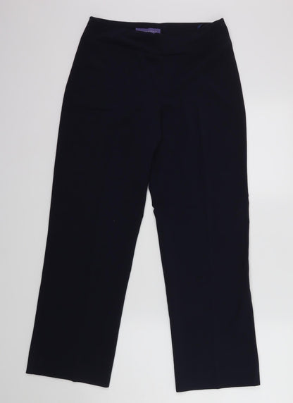 Autonomy Womens Blue   Dress Pants Trousers Size 10 L28 in
