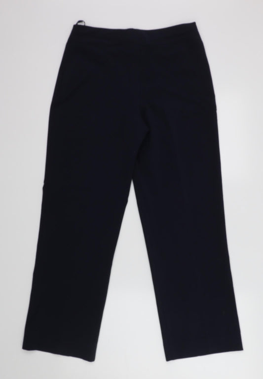 Autonomy Womens Blue   Dress Pants Trousers Size 10 L28 in