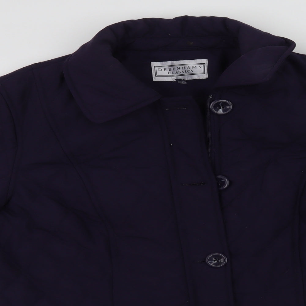 Womens UK Size 14 Debenhams Purple Jacket