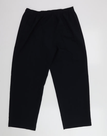 Womens UK Size 14 Bonmarché Regular Fit  Blue Trousers
