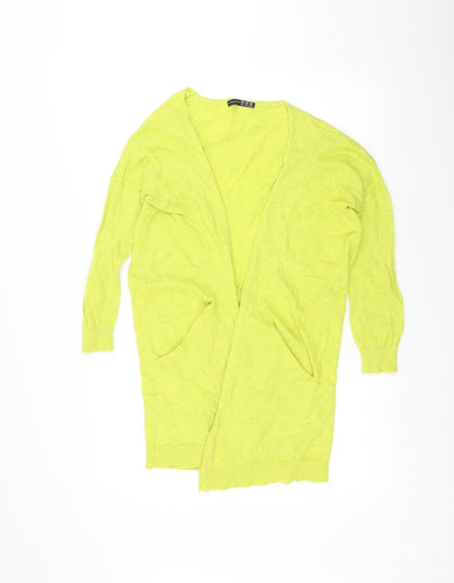Atmosphere Womens Yellow   Cardigan Jumper Size XS