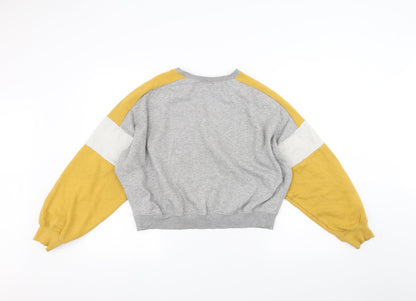 H&M Womens Grey   Pullover Jumper Size S