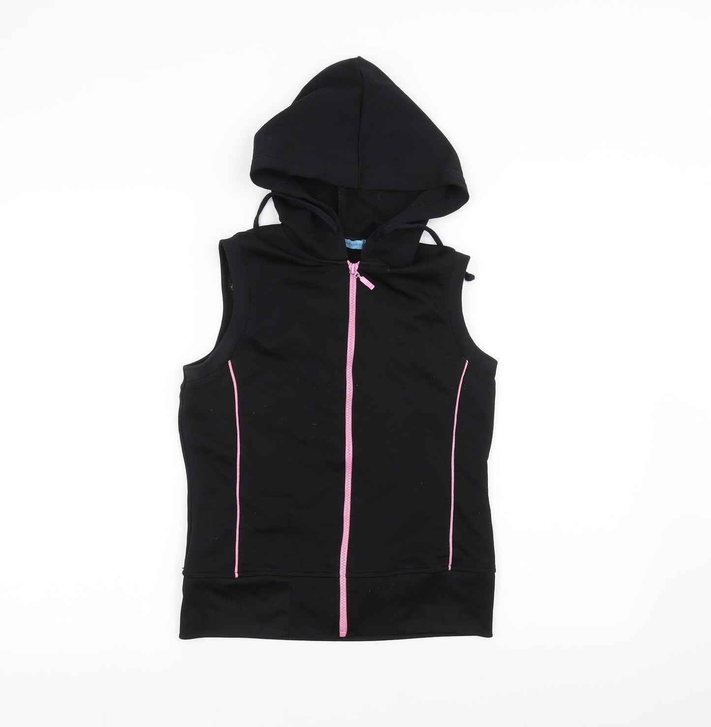 DNMSports Girls Black   Full Zip Hoodie Size M