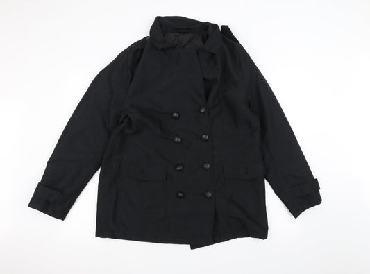 Womens UK Size 12 Being Casual Black Jacket