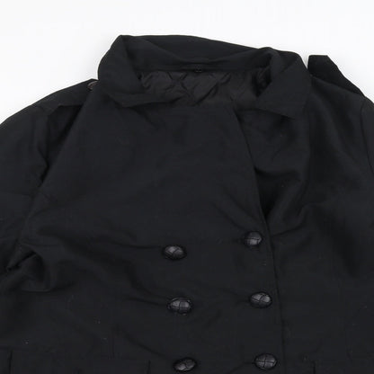 Womens UK Size 12 Being Casual Black Jacket