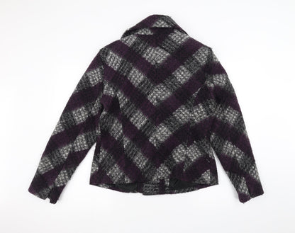 Womens UK Size 12 Oscar B Purple Jacket