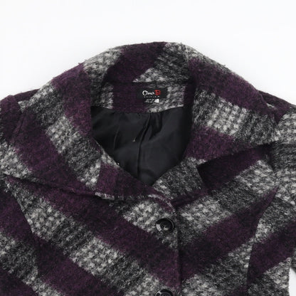 Womens UK Size 12 Oscar B Purple Jacket