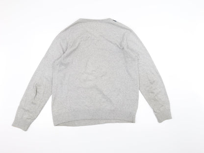 Burton Mens Grey   Pullover Jumper Size M