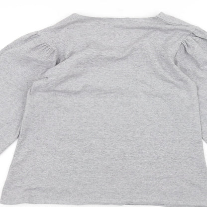 warmspun Womens Grey   Pullover Jumper Size S