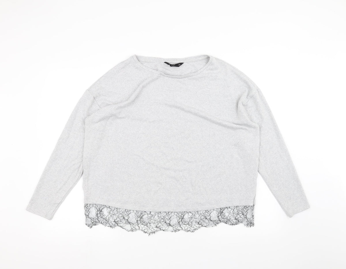 F&F Womens Grey   Pullover Jumper Size 18