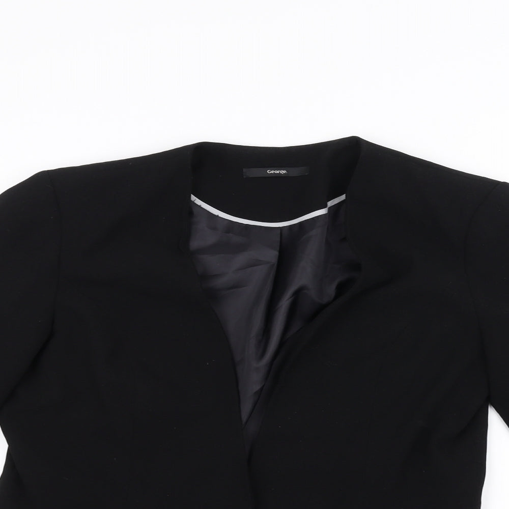 George Womens Black   Jacket  Size 12