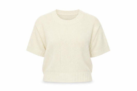 F&F Womens White  Knit Pullover Jumper Size 14
