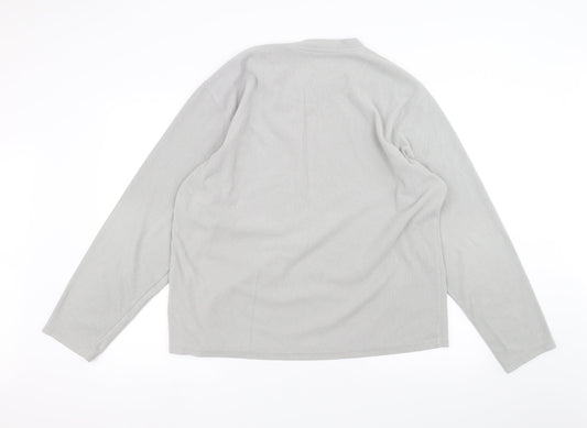 Easy Womens Grey   Pullover Jumper Size 2XL