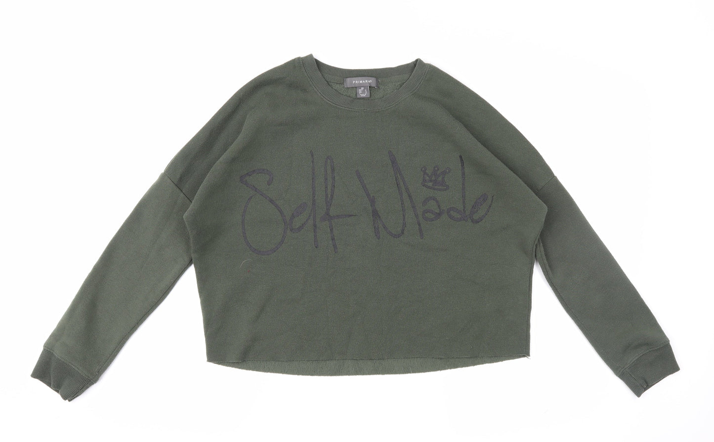 Primark Womens Green   Pullover Jumper Size 4