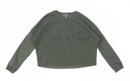 Primark Womens Green   Pullover Jumper Size 4