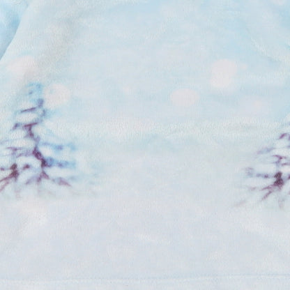 Peppa Pig Girls Blue Animal Print  Cami Pyjama Top Size 2-3 Years