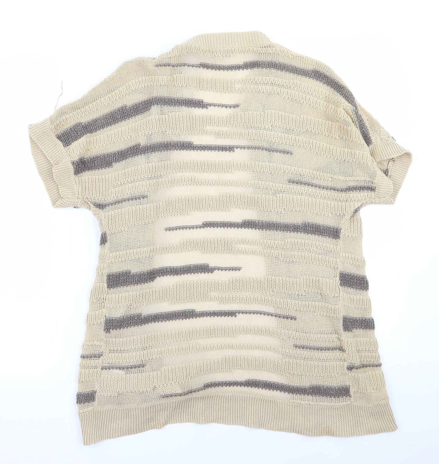 gharni stock Womens Beige   Cardigan Jumper Size M