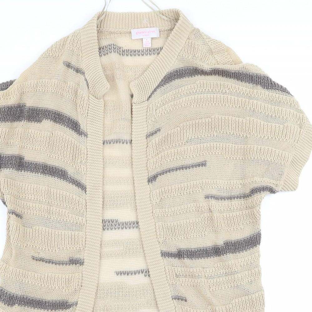 gharni stock Womens Beige   Cardigan Jumper Size M