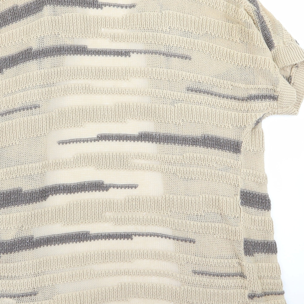 gharni stock Womens Beige   Cardigan Jumper Size M